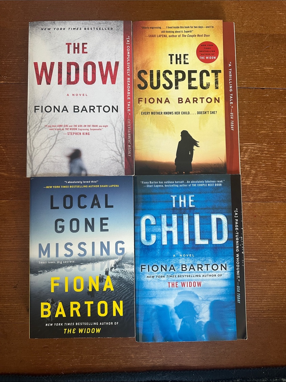 Fiona Barton Book Collection - Set of 4 Books